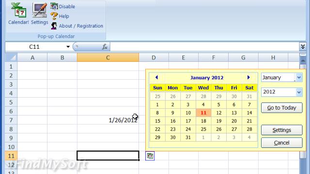 How To Make A Pop Up Calendar In Excel 2016