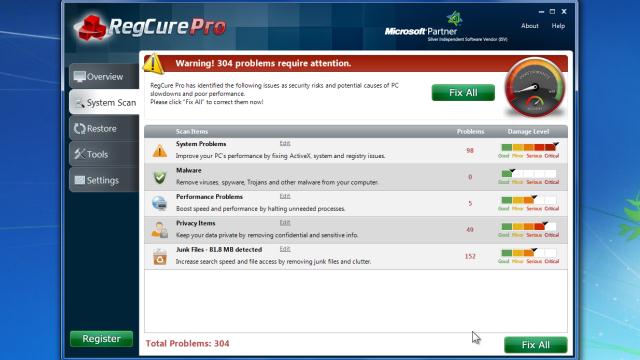 download regcure pro free win 7