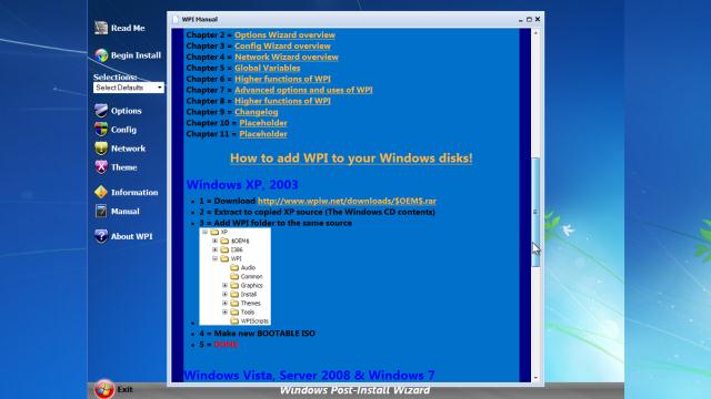 Post Windows Install Wizard  -  7