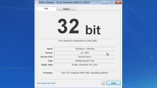 64 bits checker