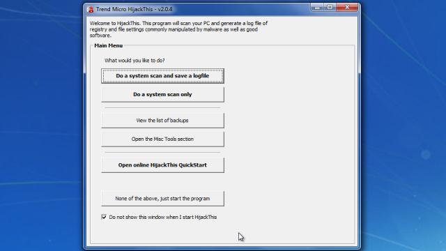 TÉLÉCHARGER HIJACKTHIS 2012 2012 TÉLÉCHARGER HIJACKTHIS