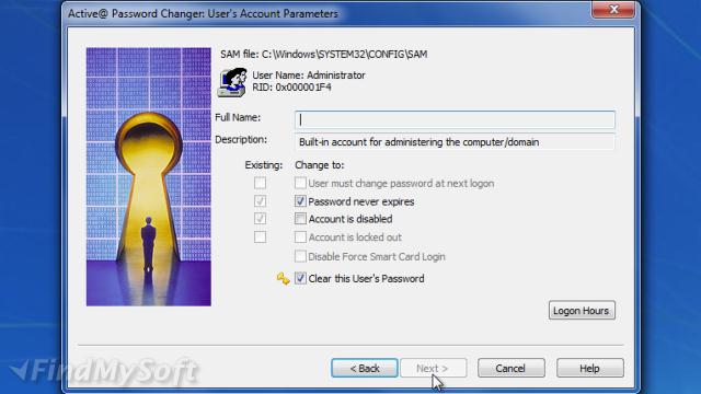 download active password changer iso full version