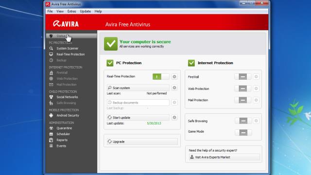 avira antivirus free download for windows xp service pack 2