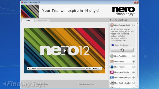 www nero burning software free download