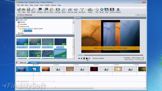 proshow gold download youtube videos
