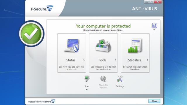 f secure free virus scan