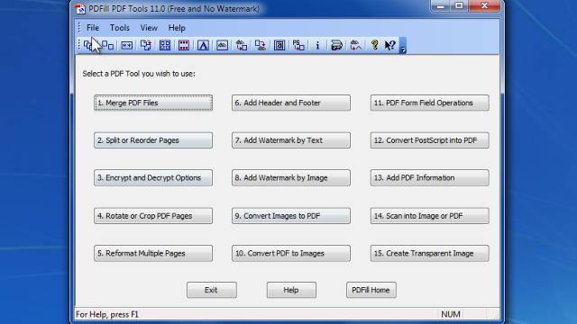 pdfill free pdf and image writer version 11