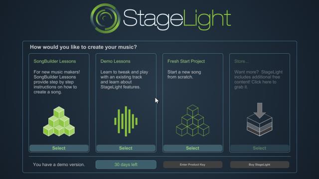 stagelight exe file opener