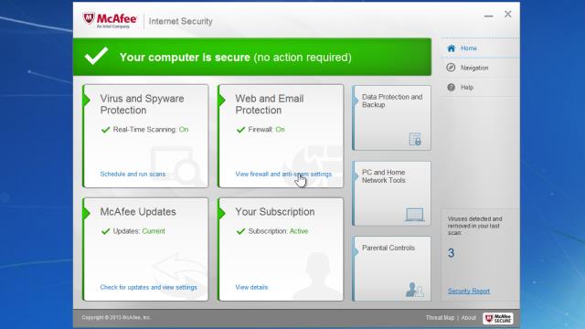 mcafee internet security for mac free download