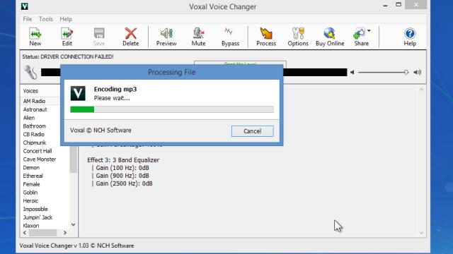 voxal voice changer serial code 2.00
