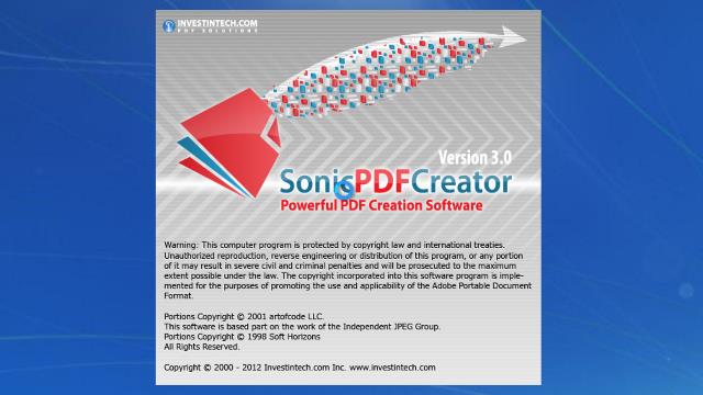 Sonic pdf creator 3.0 serial number