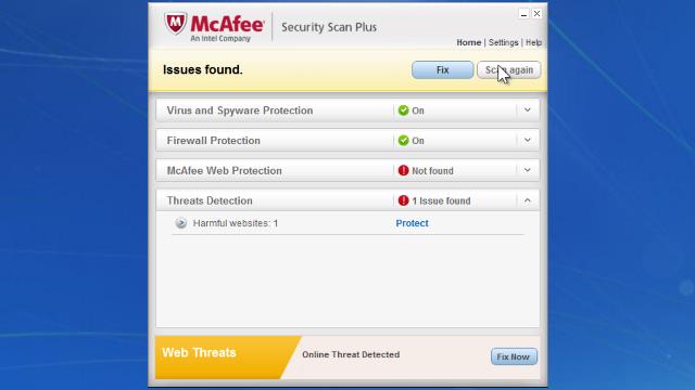 McAfee Security Scan Plus Free