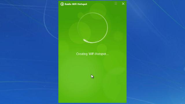 baidu wifi hotspot divices not conecting