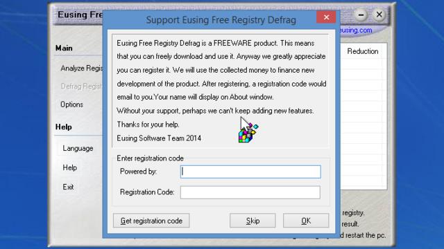 Eusing Free Registry Cleaner Registration Code Crack