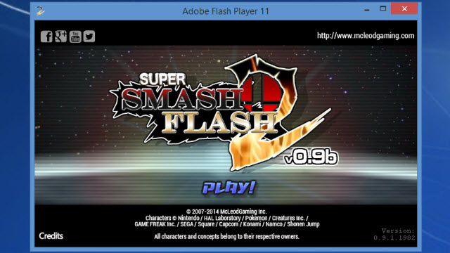 super smash flash 3 demo v0.9 no click jogos