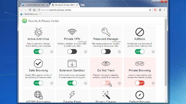 es secure browser download