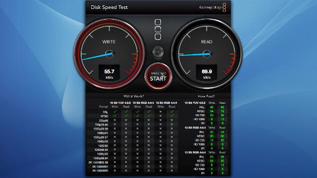 Blackmagic Disk Speed Test Download Mac